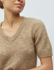 MbyM / Monday - Carla V-M Knit / Timber Wolf Mel.