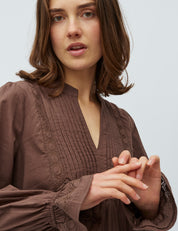 MbyM / Merllita - Tamya-M Shirt / Blouse / Chocolate Brown