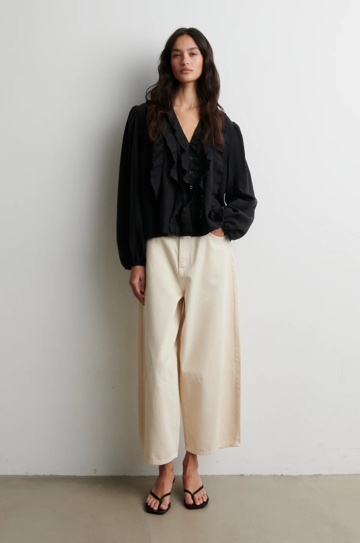 SECOND FEMALE / Reece Trousers / Egret