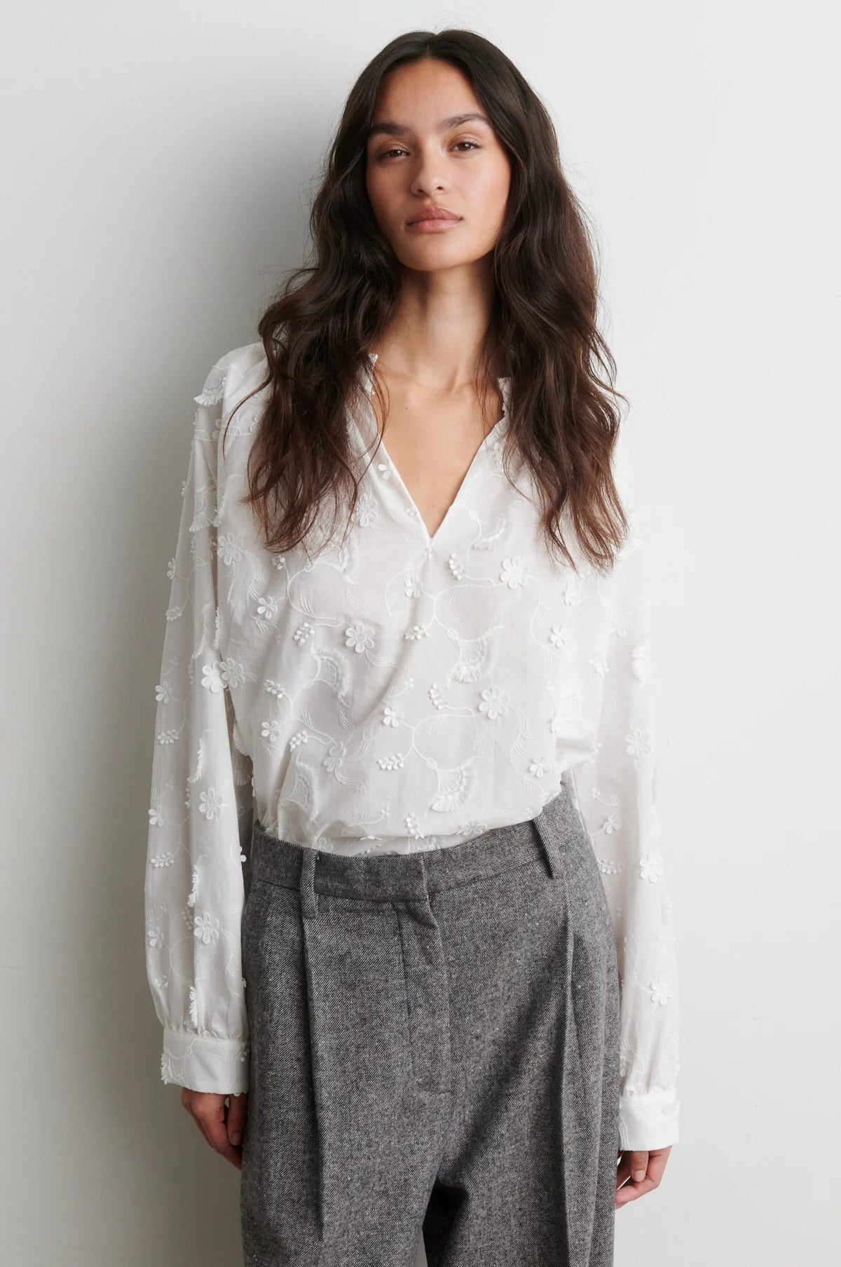 SECOND FEMALE / Rosalil Blouse / Bright White
