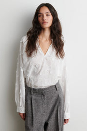 SECOND FEMALE / Rosalil Blouse / Bright White