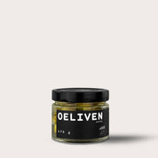 O.E.L. - Thalassa GmbH & Co. KG - OELiven Grün 170 g - Bio Oliven mit Kräutern und Knoblauch