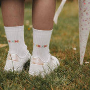 Eulenschnitt - Socken Kids Schulkind