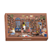 Mini-Puzzle Book Nook, 99 Teile
