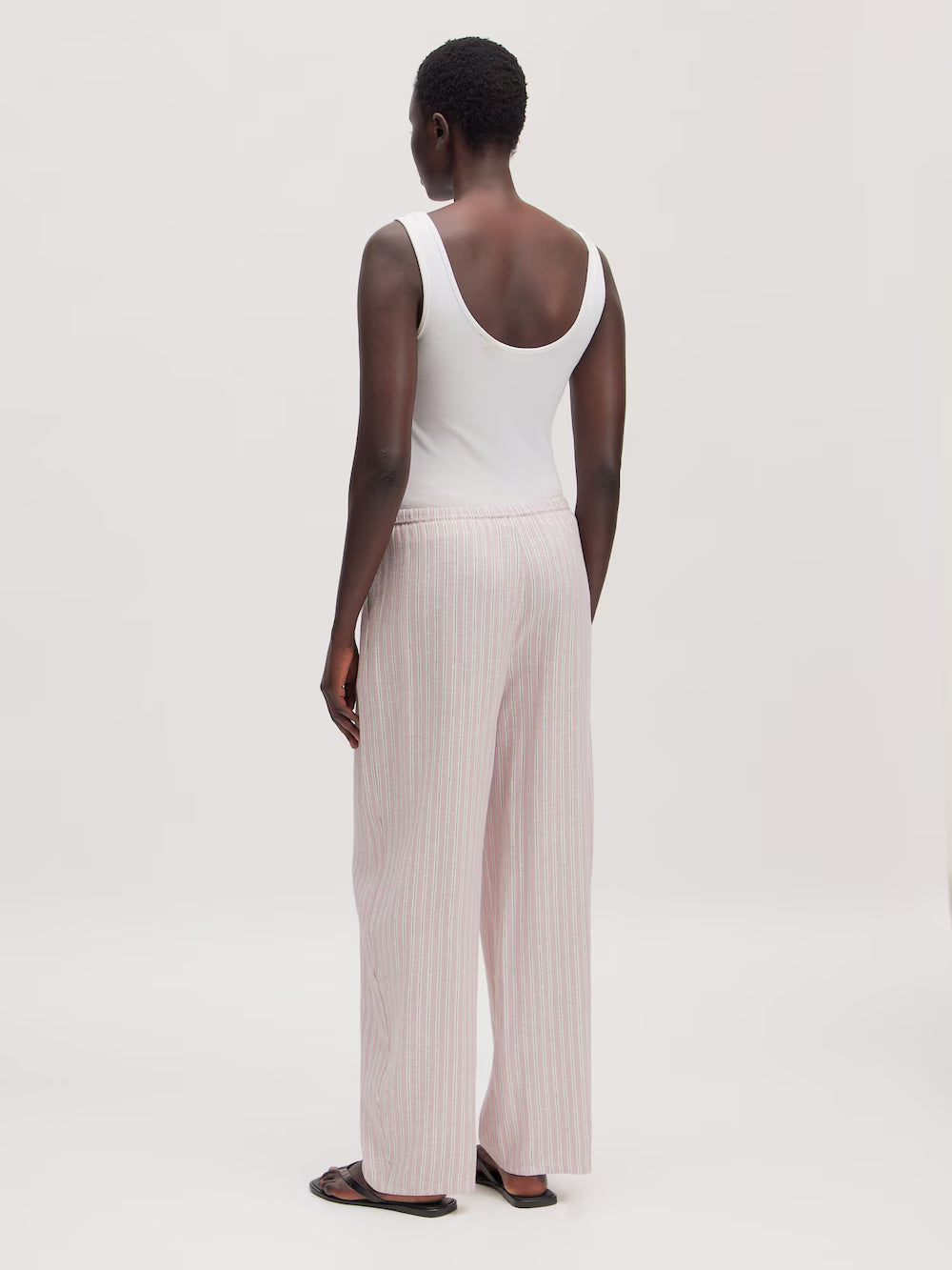 Edited / Valerie Trousers / Pink stripe