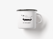 typealive - Tasse aus Emaille / The Wurst