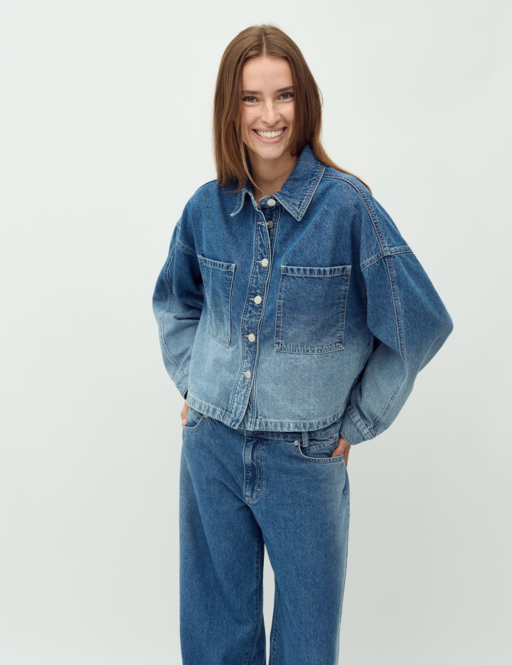 MbyM / MAYAFABS43 - Winnia-M Blazer / Jacket / Fading Denim Wash