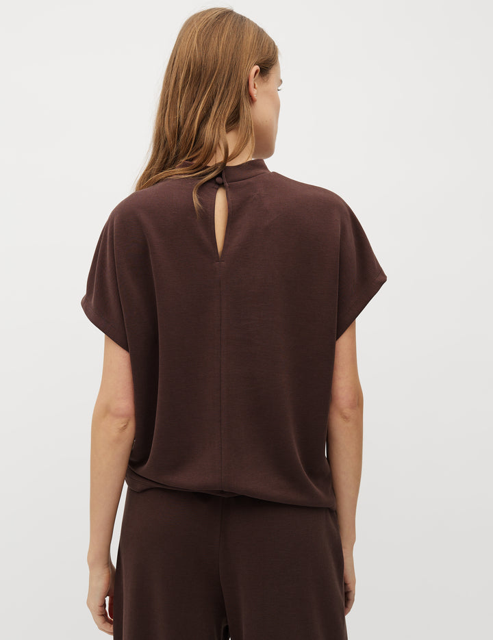 MbyM / Bosko Luxe Linea Short-M Top / T-shirt / Java
