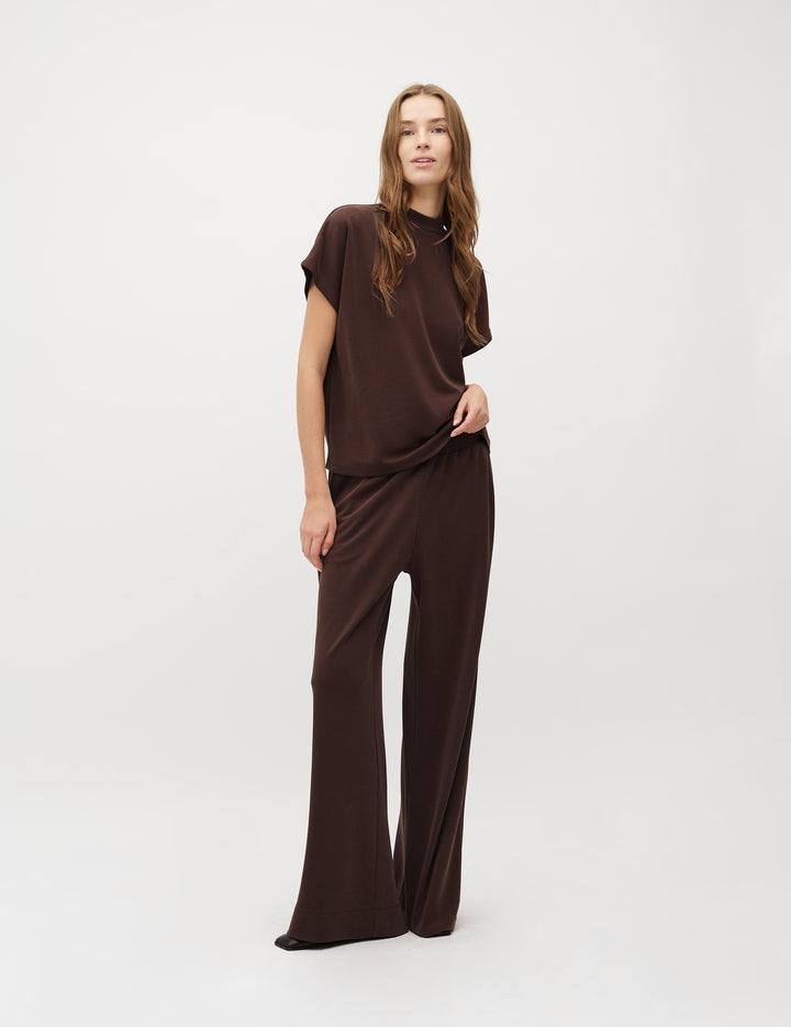 MbyM / Bosko Luxe Linea Short-M Top / T-shirt / Java