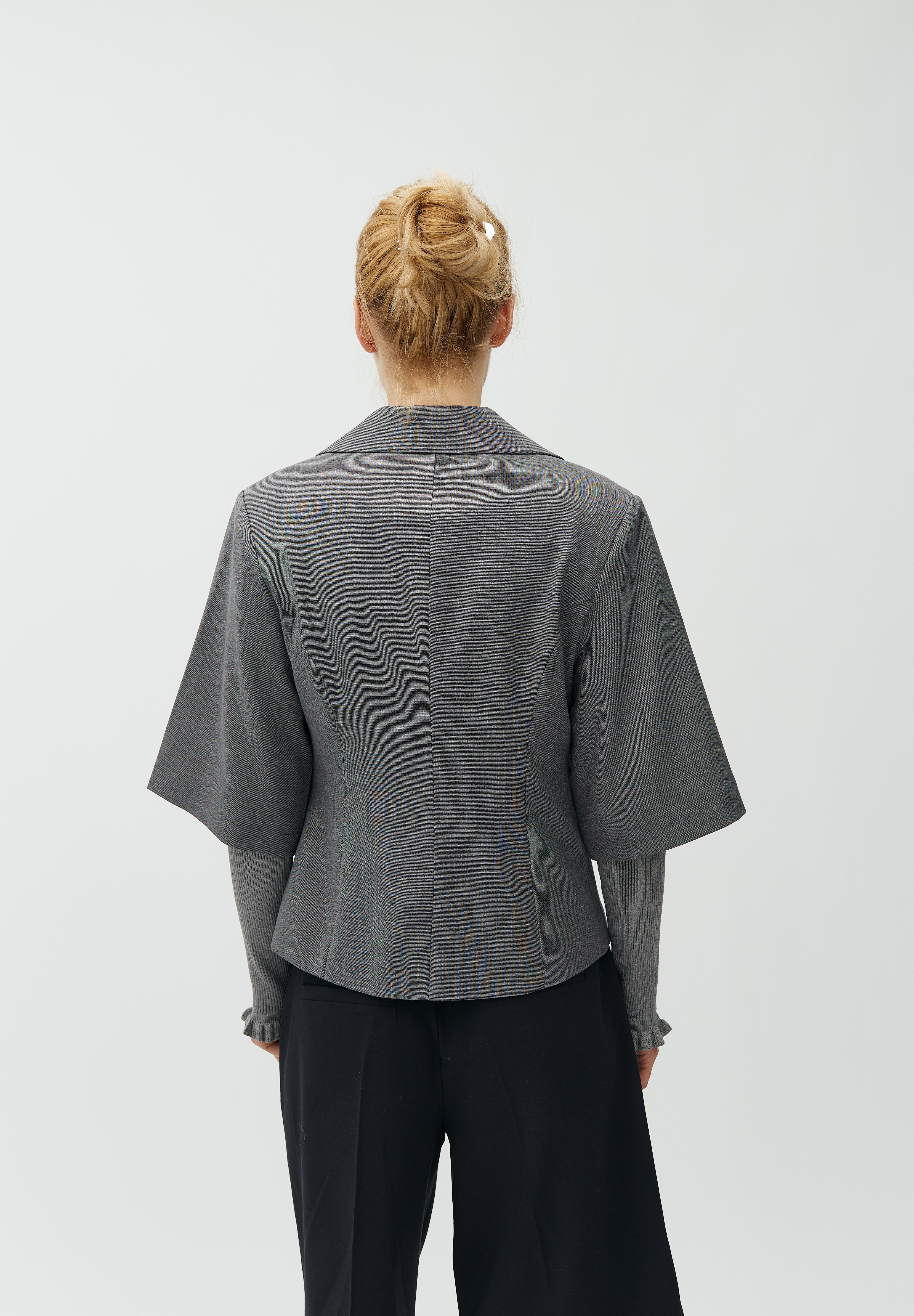 MbyM / Babea C-M Moniq Blazer / Salt and Pepper