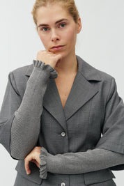 MbyM / Babea C-M Moniq Blazer / Salt and Pepper