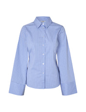 MbyM / Calia Kaloni-M Shirt / Blouse / Ultramarine Check
