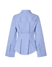 MbyM / Calia Kaloni-M Shirt / Blouse / Ultramarine Check