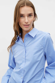 MbyM / Calia Kaloni-M Shirt / Blouse / Ultramarine Check