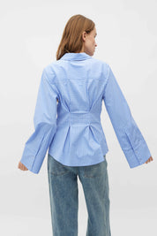 MbyM / Calia Kaloni-M Shirt / Blouse / Ultramarine Check