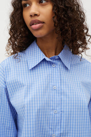 MbyM / Calia Emele-M Shirt / Blouse / Ultramarine Check