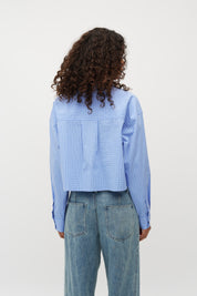 MbyM / Calia Emele-M Shirt / Blouse / Ultramarine Check