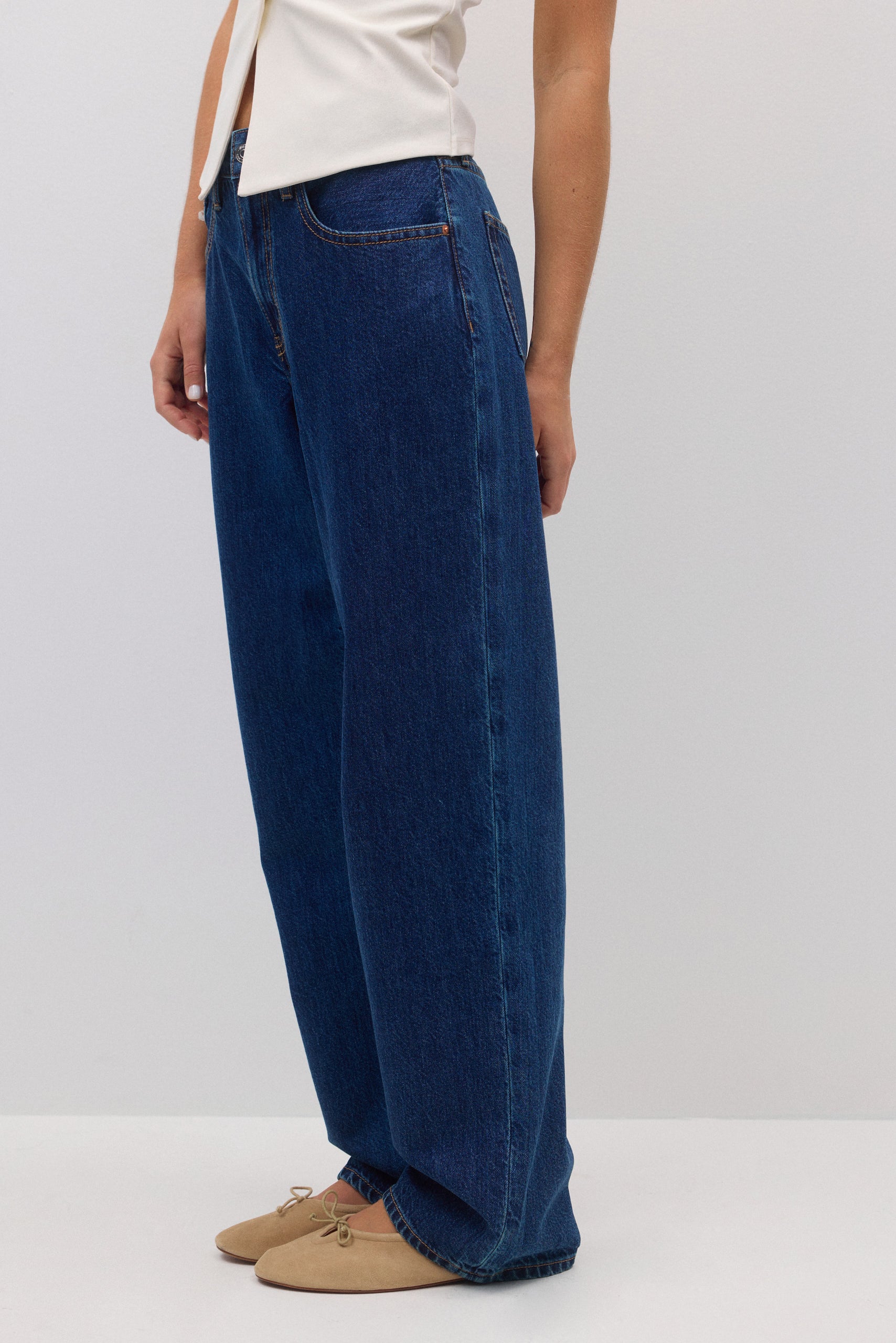 Gina Tricot / Baggy jeans / Deep blue