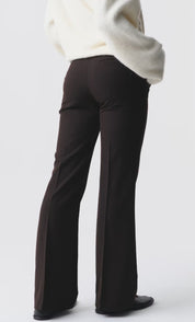 Gina Tricot / Relaxed bootcut trousers / Brown