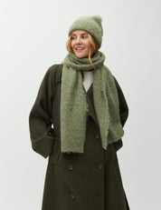 MbyM / Sanelina-M Brushy Scarf / Sage Melange