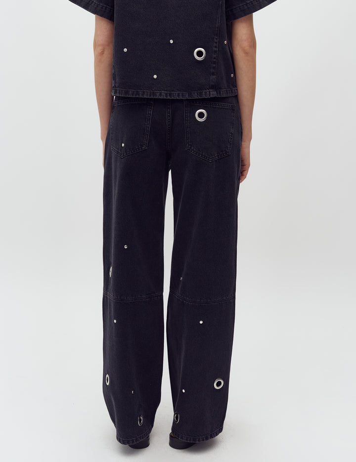 MbyM / Luxia-M MAYAFABT56 Jeans / Black Midnight Wash
