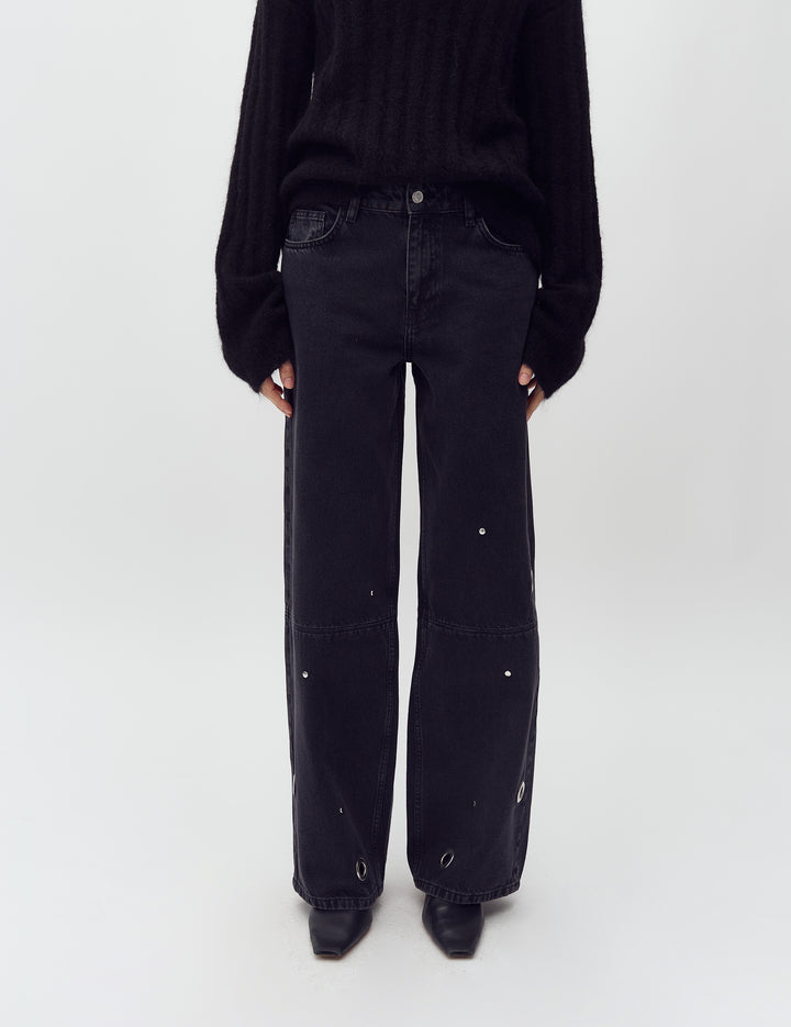 MbyM / Luxia-M MAYAFABT56 Jeans / Black Midnight Wash