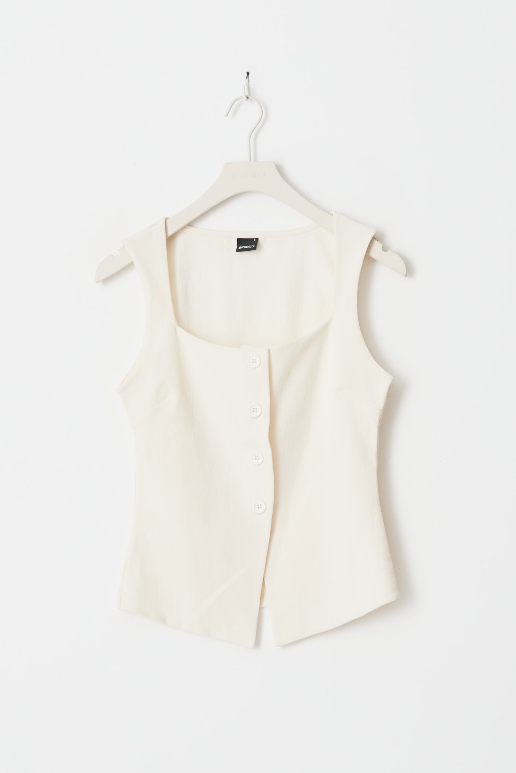 Gina Tricot / Jersey vest / Gardenia