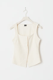 Gina Tricot / Jersey vest / Gardenia