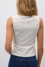 Gina Tricot / Jersey vest / Gardenia