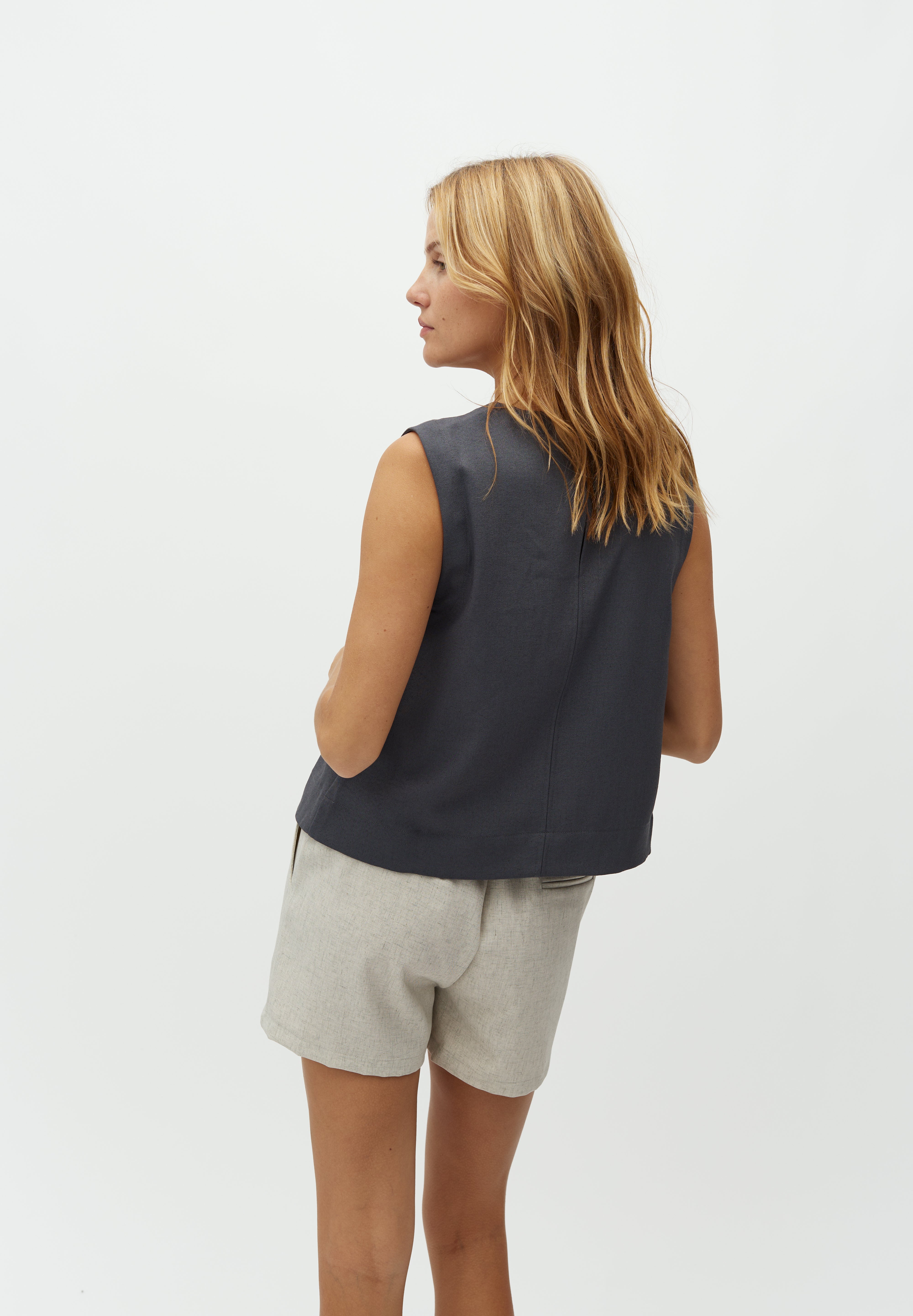 MbyM / Morella - Tytus-M Top / T-shirt / Bering Blue