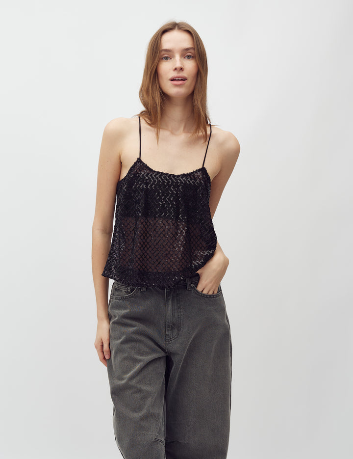 MbyM / Amara-M Sequiana Top / T-shirt / Black