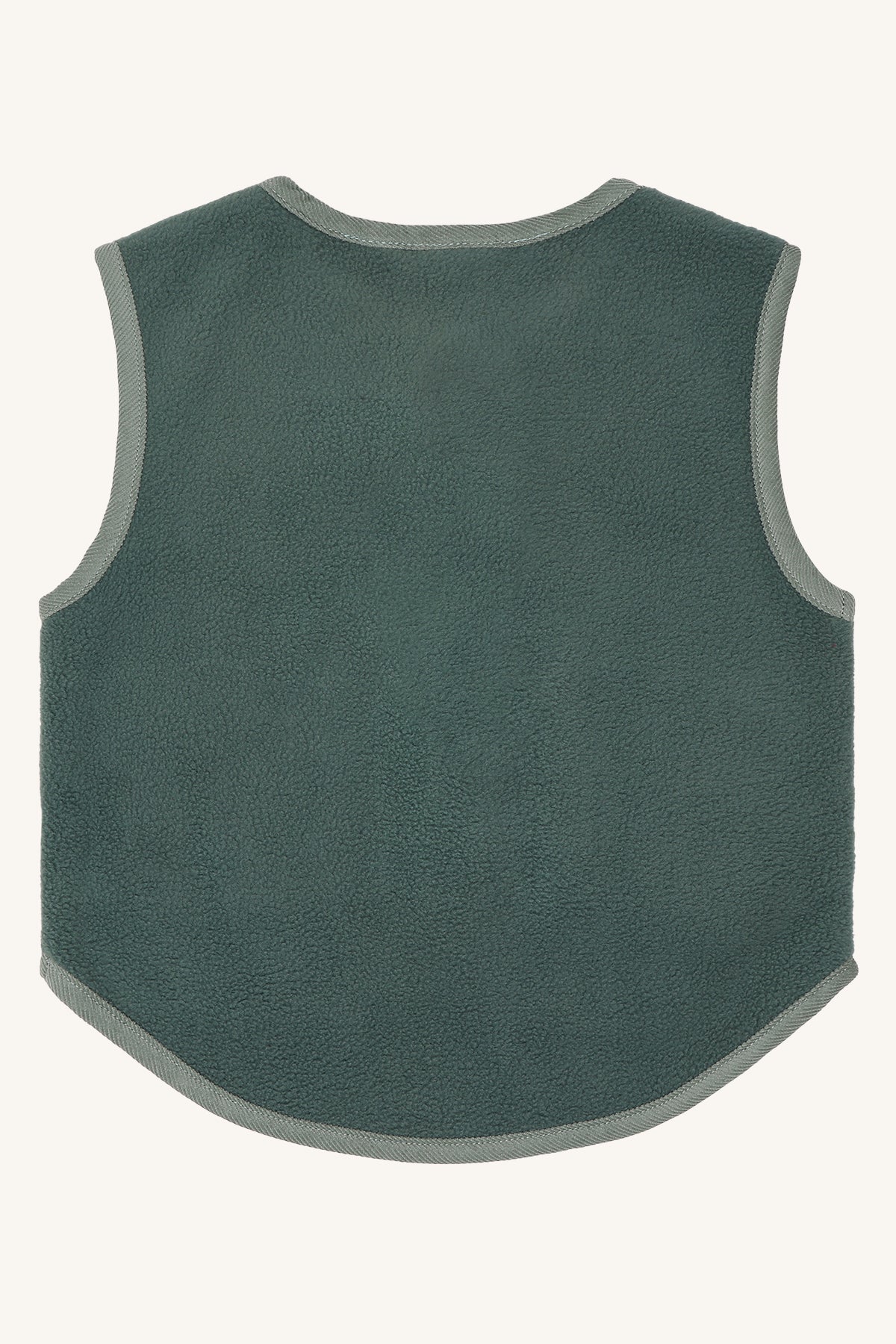 Hust & Claire / HCFleece Vest Waistcoat / 3484 Balsam Green