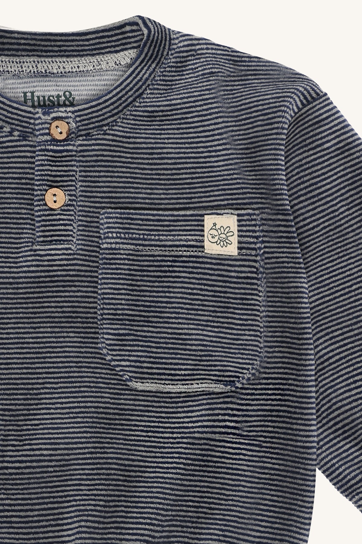 Hust & Claire / HCSigurt Stripe Sweatshirt / 3146 Blues