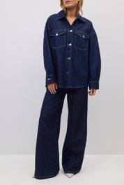 Gina Tricot / High and wide jeans / Rinse
