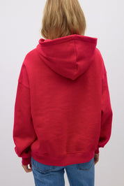 Gina Tricot / Basic original hoodie / Lipstick red