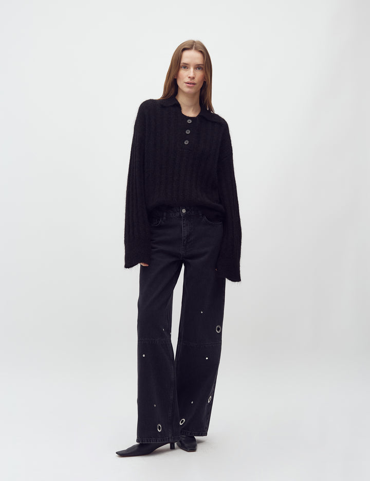 MbyM / Ubritta-M Wednesday Knit / Black