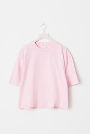 Gina Tricot / Basic boxy tee / Pink lady