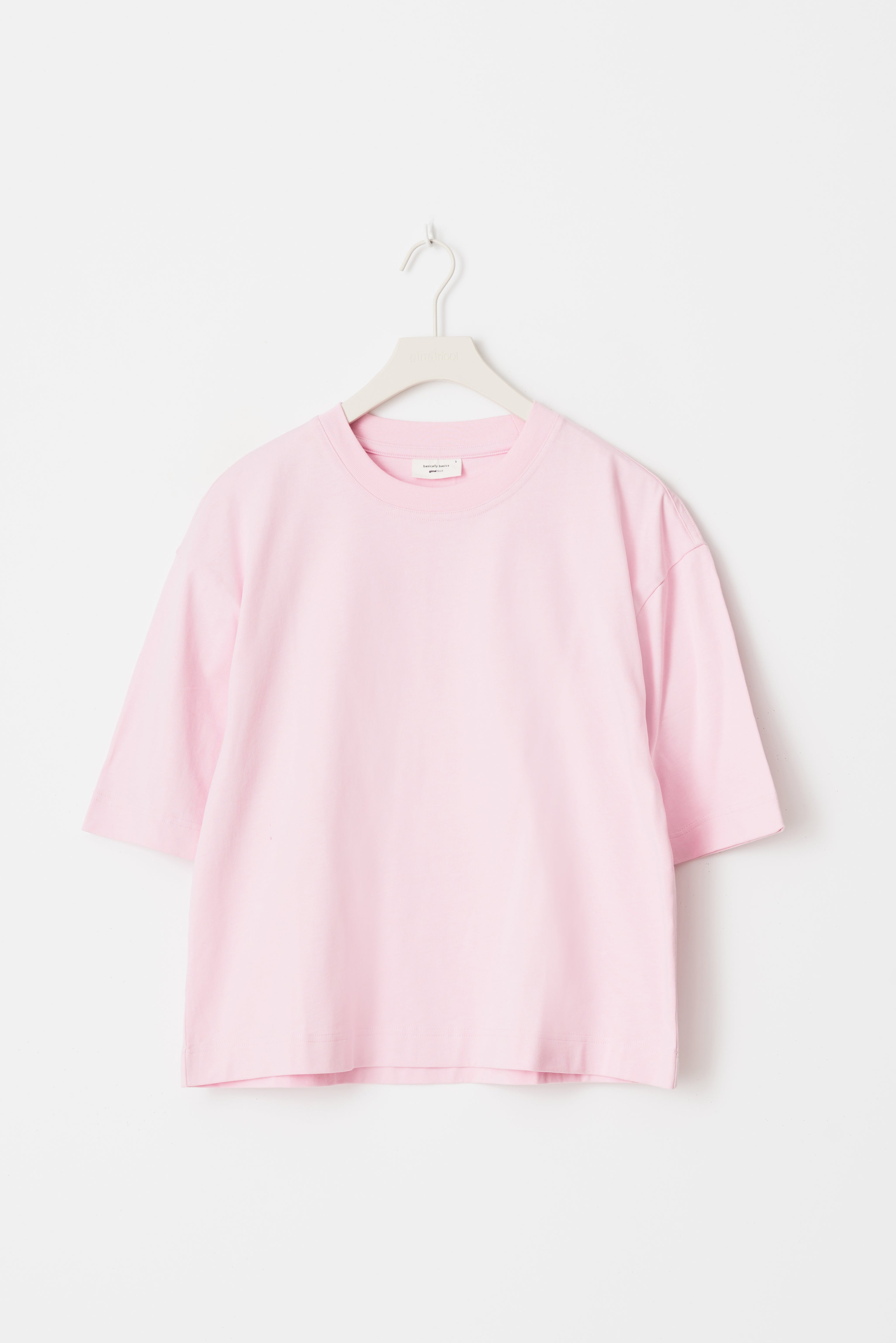 Gina Tricot / Basic boxy tee / Pink lady