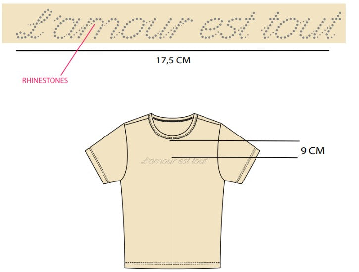 Gina Tricot / Printed tight top / Afterglow