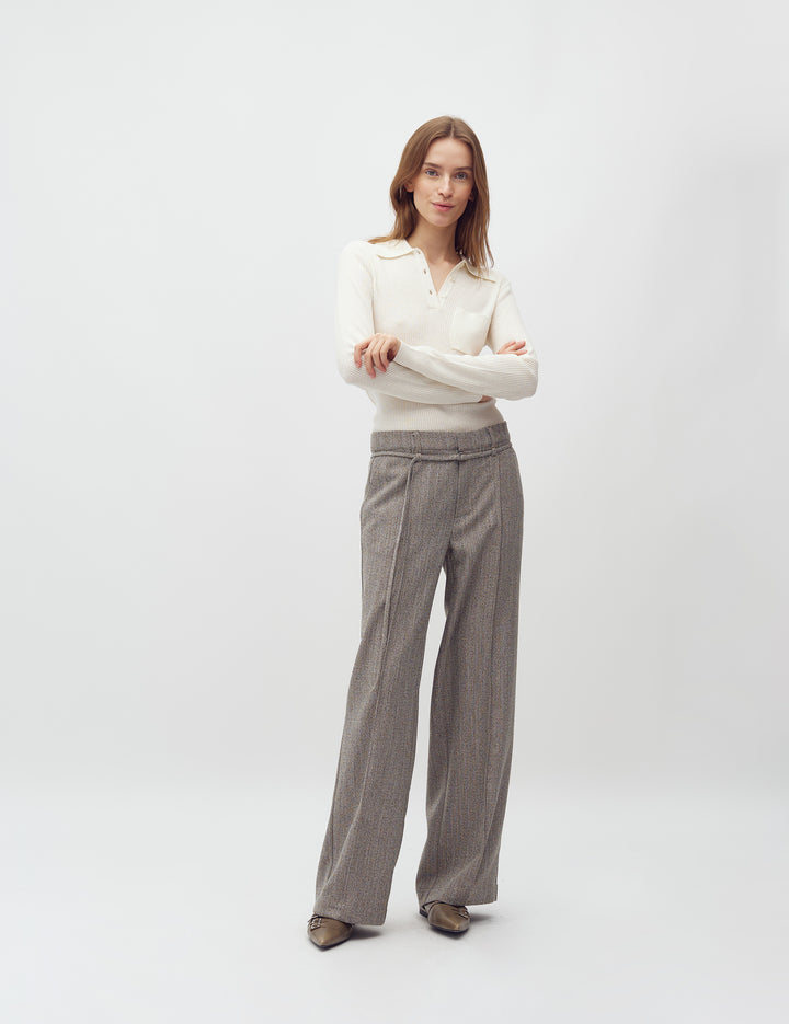 MbyM / Kammia-M Lonna Pant / Pepper Grey Melange