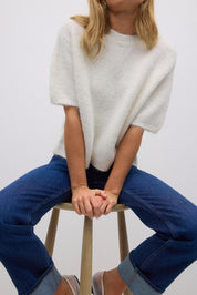 Gina Tricot / Knitted top / Offwhite