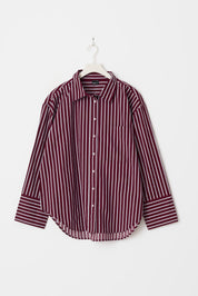 Gina Tricot / Poplin shirt / Burgundy