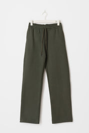 Gina Tricot / Basic straight sweatpants / Forest night