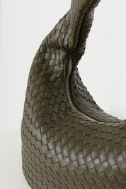 Gina Tricot / Braided shoulder bag / Khaki