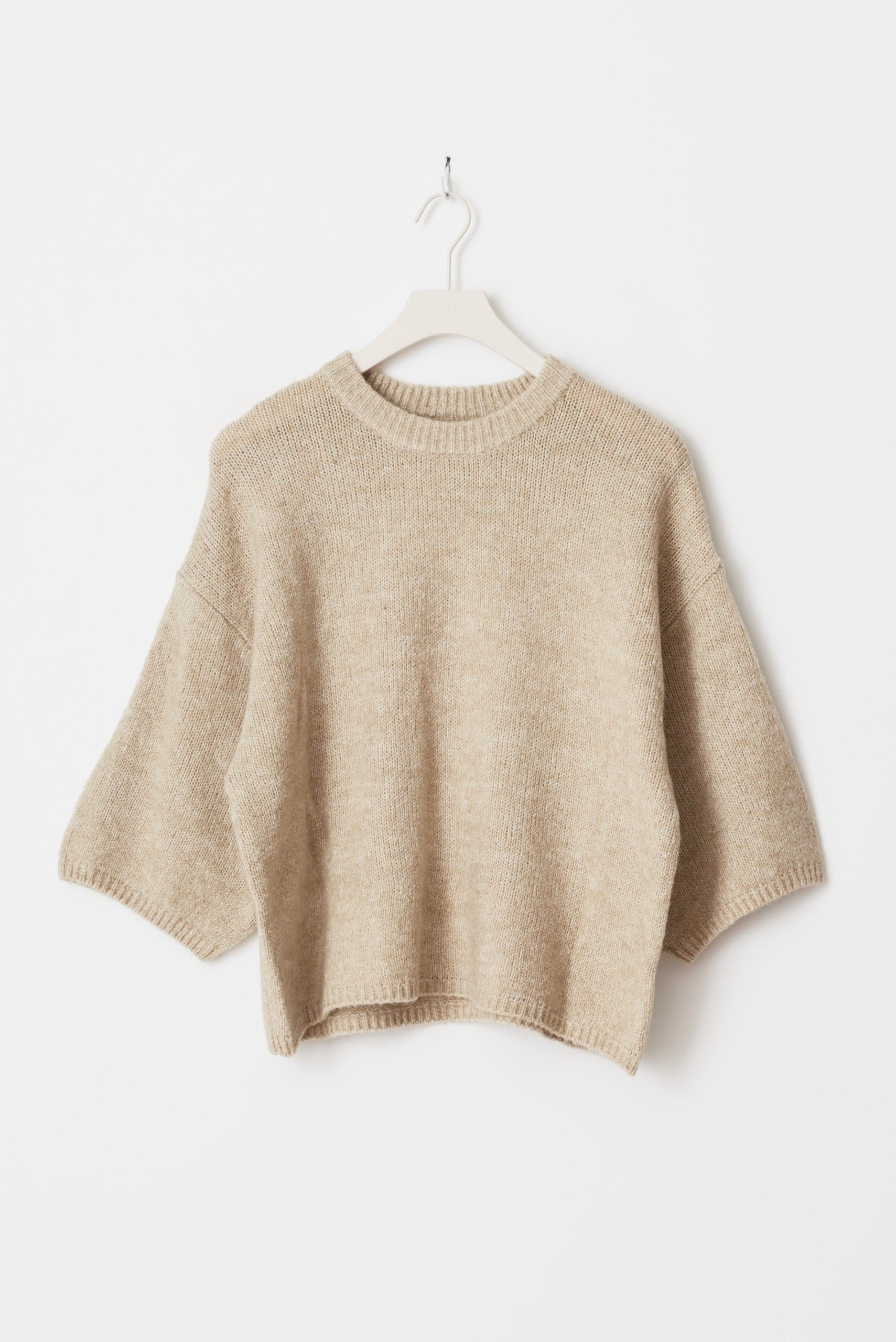 Gina Tricot / Knitted short sleeve top / Pure c