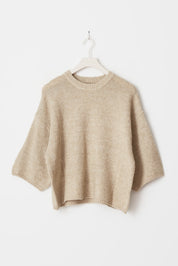 Gina Tricot / Knitted short sleeve top / Pure c