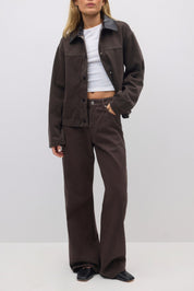 Gina Tricot / Perfect wide jeans / Brown