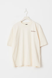 Gina Tricot / Printed oversized tee / Gardenia