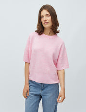 MbyM / Hanae - Gillian SS-M Knit / Begonia Pink Melange