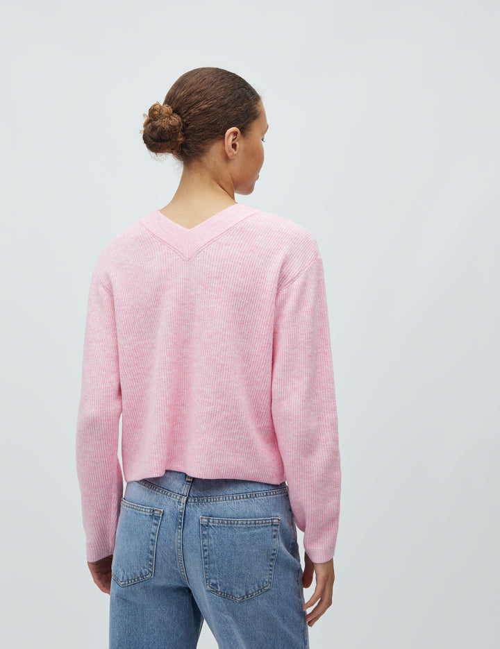 MbyM / Hanae - Asato-M Knit / Begonia Pink Melange